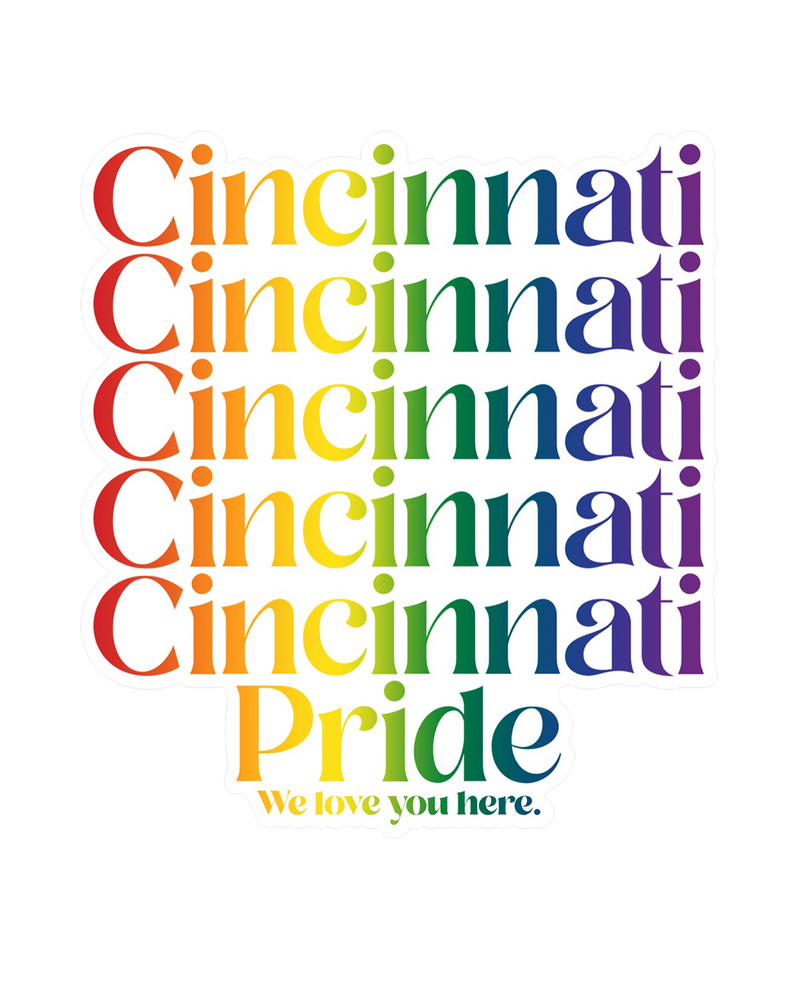 Cincinnati Pride - Car Magnet