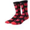 All Over OH Socks - Black/Red - Originalitees