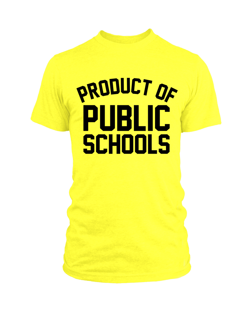 Product of Public Schools - Unisex - Yellow