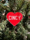 Cincy Love Ornament
