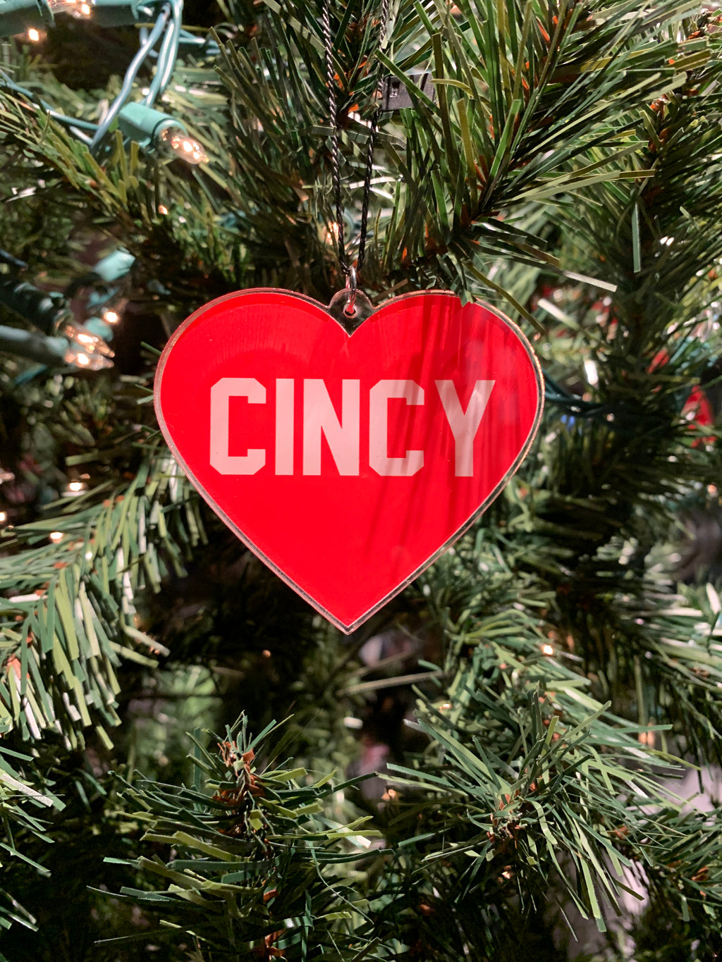 Cincy Love Ornament