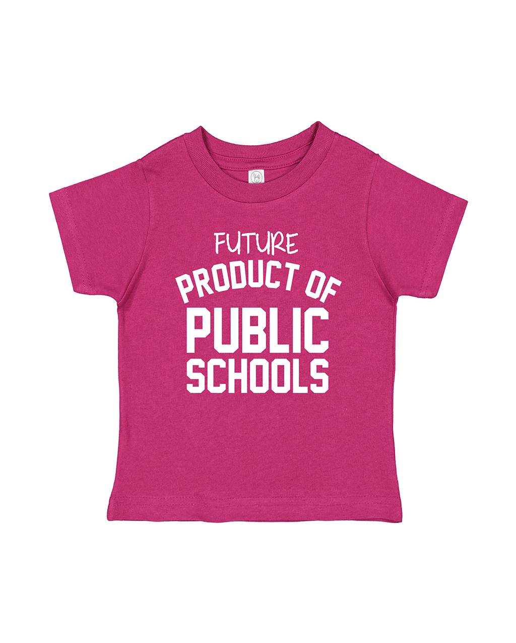 Future Product of Public Schools Short Sleeve Tee - Fuchsia - Originalitees