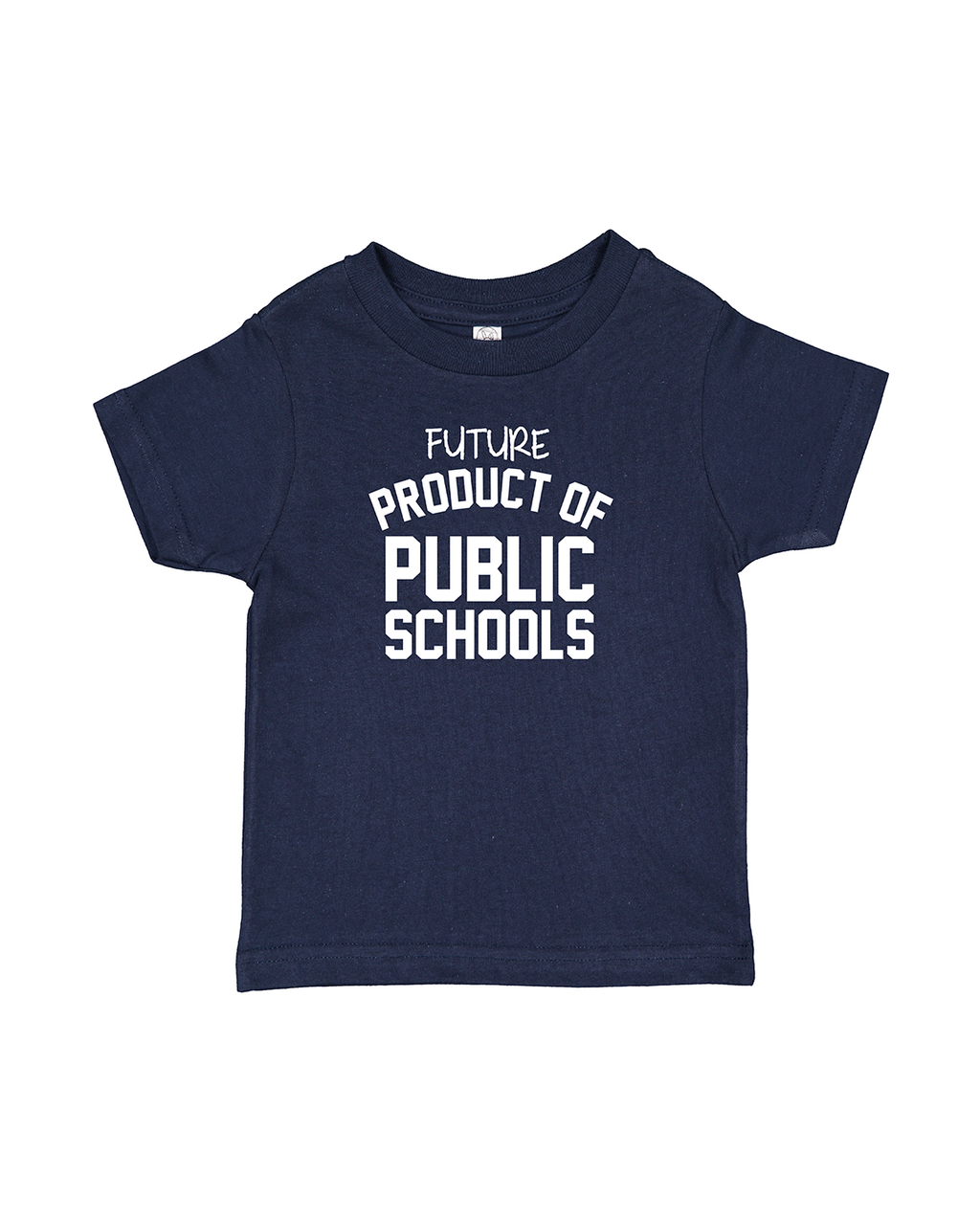 Future Product of Public Schools Short Sleeve Tee - Navy - Originalitees