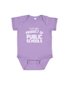 Future Product of Public Schools Short Sleeve Onesie - Lavender - Originalitees