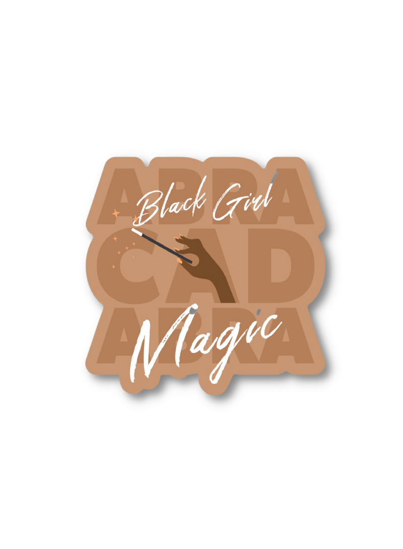 Abracadabra: Black Girl Magic Stickers