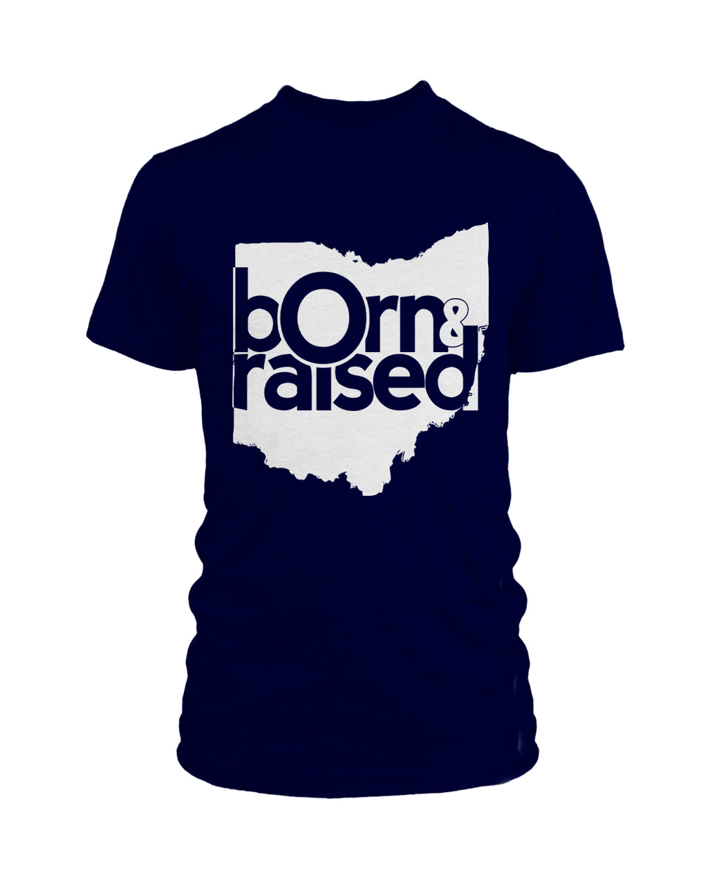 Ohio: Born & Raised - The Remix - Navy - Originalitees