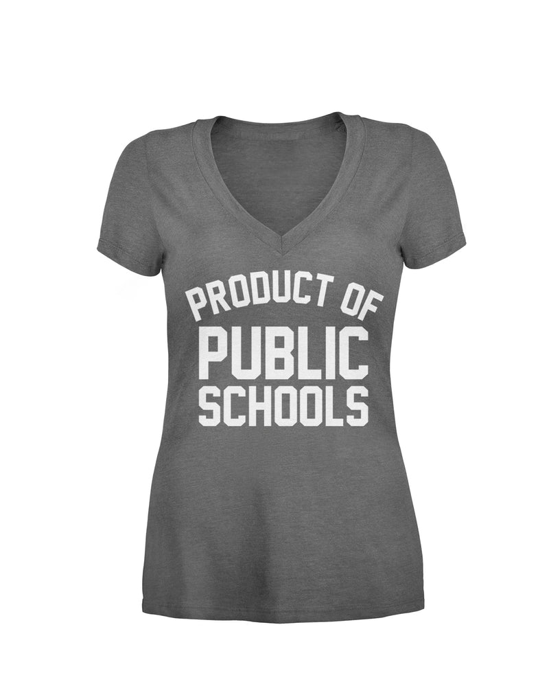 Product of Public Schools - Ladies | Grey - Originalitees