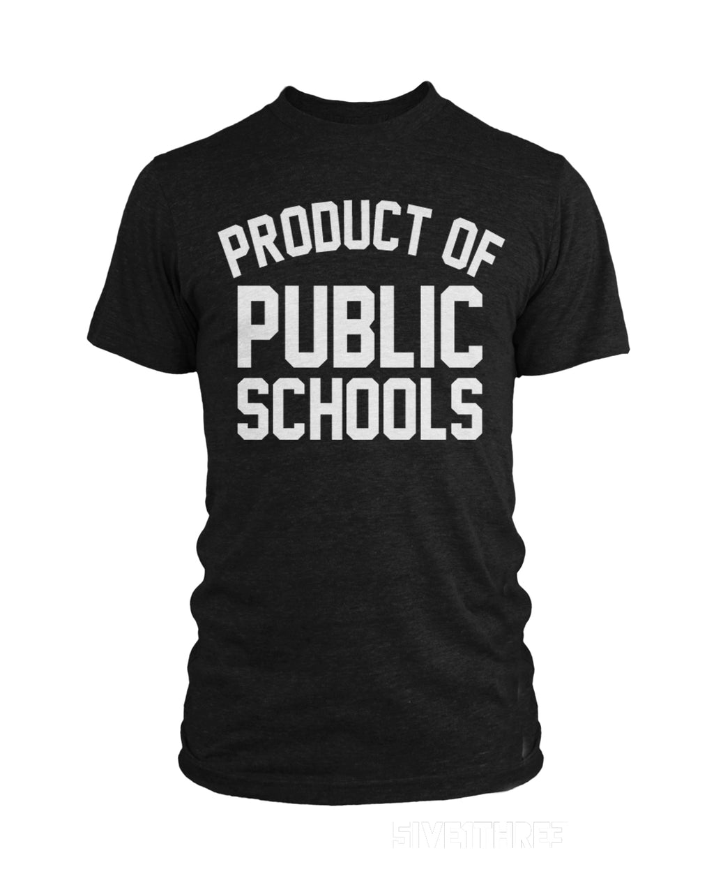 Product of Public Schools - Large Logo | Unisex - Originalitees